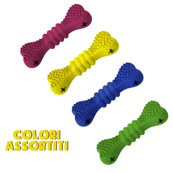 Gioco per cani in gomma naturale di cauciù Panton Croci colori assortiti   bauzaarit.myshopify.com