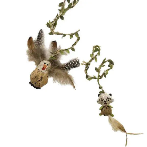 Gioco per gatti Leaves con catnip Croci   bauzaarit.myshopify.com