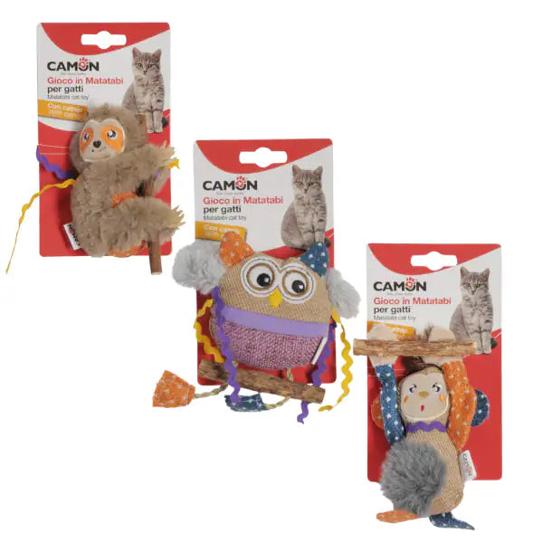 Gioco per gatti in Matatabi con Catnip Camon   bauzaarit.myshopify.com