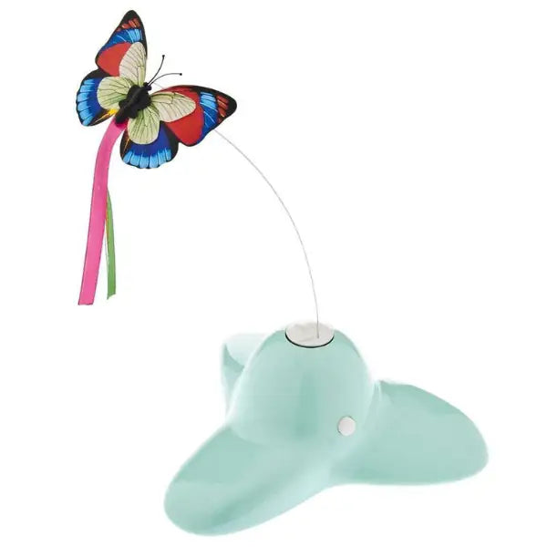 Gioco per gatti rotante interattivo Farfalla dispettosa Ferribiella   bauzaarit.myshopify.com