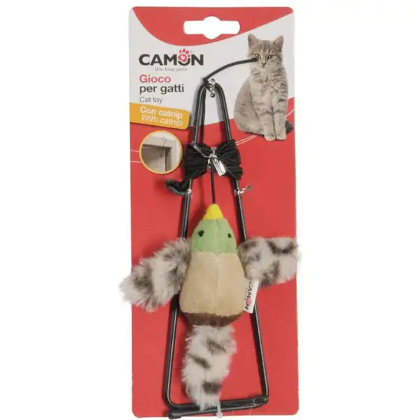 Gioco per gatto uccellino con catnip per stipiti porte 20 cm Camon  1 pezzo bauzaarit.myshopify.com