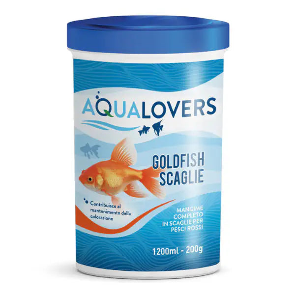 Goldfish Scaglie mangime completo per pesci rossi Aqualovers  200 gr bauzaarit.myshopify.com