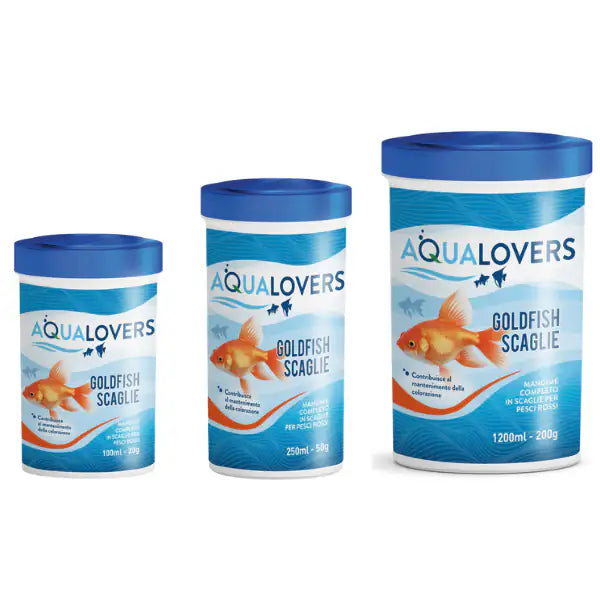 Goldfish Scaglie mangime completo per pesci rossi Aqualovers   bauzaarit.myshopify.com