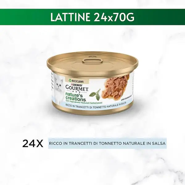 Gourmet Nature's Creations trancetti in salsa 70 gr   bauzaarit.myshopify.com