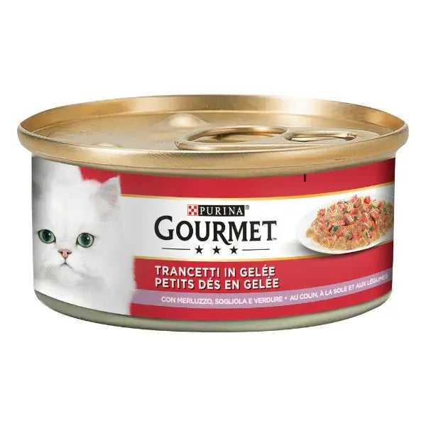Gourmet Trancetti in Gelatina 195 gr  Merluzzo, sogliola e verdure bauzaarit.myshopify.com