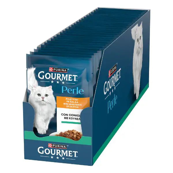 Gourmet le Perle Filettini in Salsa 85 gr  Coniglio bauzaarit.myshopify.com