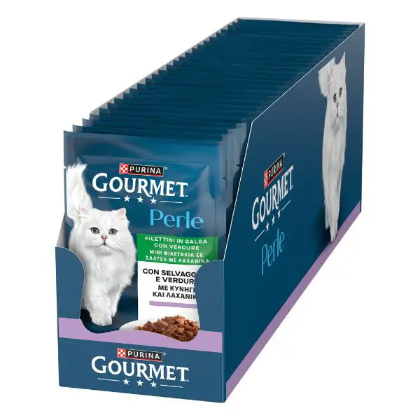 Gourmet le Perle Filettini in Salsa 85 gr  Selvaggina e verdure bauzaarit.myshopify.com