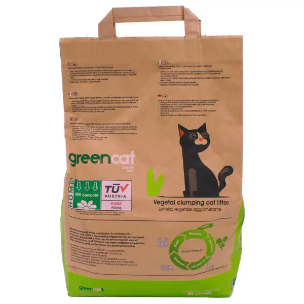 GreenCat lettiera vegetale e agglomerante per gatti Orzo   bauzaarit.myshopify.com