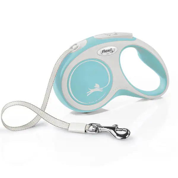 Guinzaglio Flexi New Comfort Tape  Verde acqua - Small - 5 m bauzaarit.myshopify.com