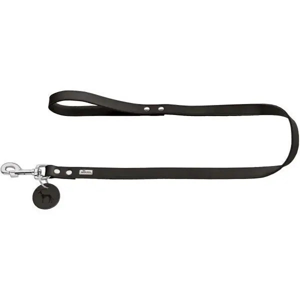 Guinzaglio Leash Aalborg in cuoio di bovino Hunter  Nero - 16/100 bauzaarit.myshopify.com