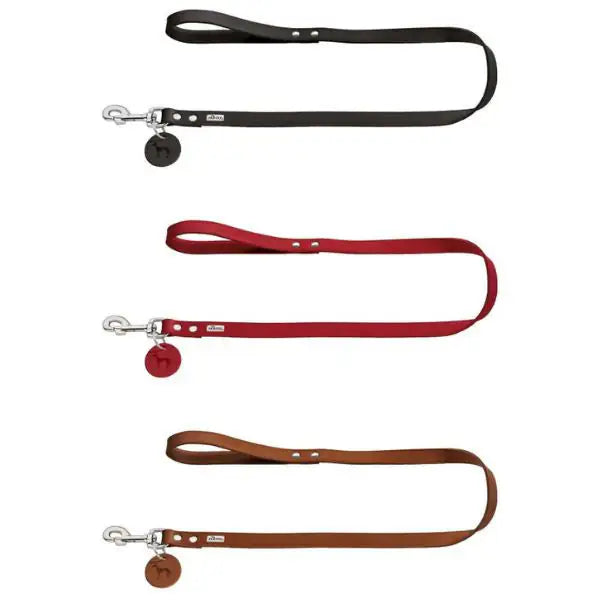 Guinzaglio Leash Aalborg in cuoio di bovino Hunter   bauzaarit.myshopify.com