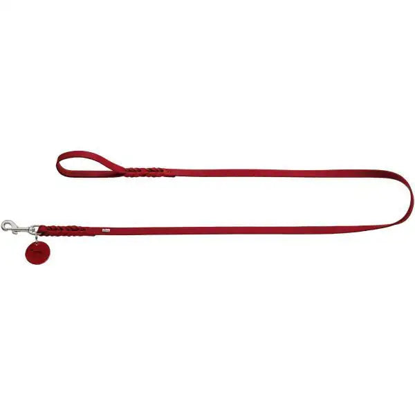 Guinzaglio Solid Education in cuoio di bovino Hunter  Rosso - 11/150 bauzaarit.myshopify.com