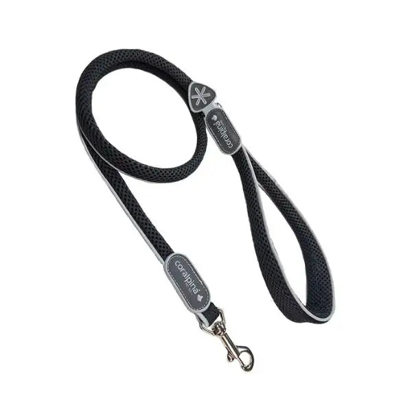 Guinzaglio per cani Coralpina Cinquetorri Classic lunghezza 110 cm  Nero Per pettorina Taglia 4-6 bauzaarit.myshopify.com