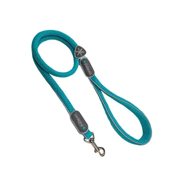 Guinzaglio per cani Coralpina Cinquetorri Classic lunghezza 110 cm  Turchese Per pettorina Taglia 7-8 bauzaarit.myshopify.com