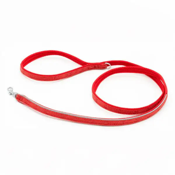 Guinzaglio per cani in nylon imbottito Coralpina Cadore lunghezza 130 cm  Rosso Taglia Medium bauzaarit.myshopify.com