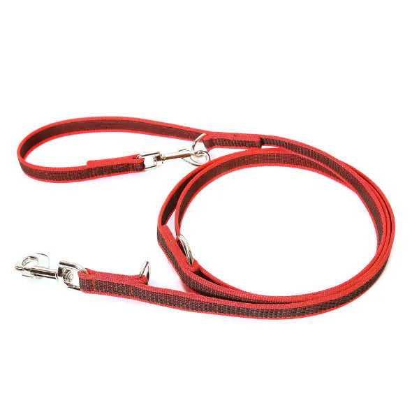 Guinzaglio per cani regolabile Color & Gray Super-Grip Julius-K9  Rosso - 2,2 mt x 2 cm bauzaarit.myshopify.com