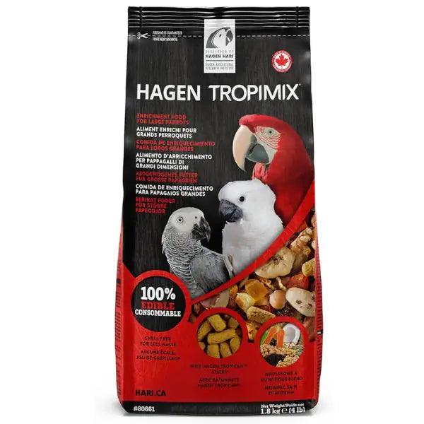 Hagen Hari Tropimix Large Parrots   bauzaarit.myshopify.com