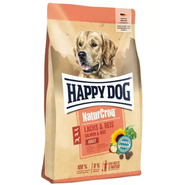 Happy Dog NaturCroq Adult All Breeds Salmone e riso  11 kg bauzaarit.myshopify.com