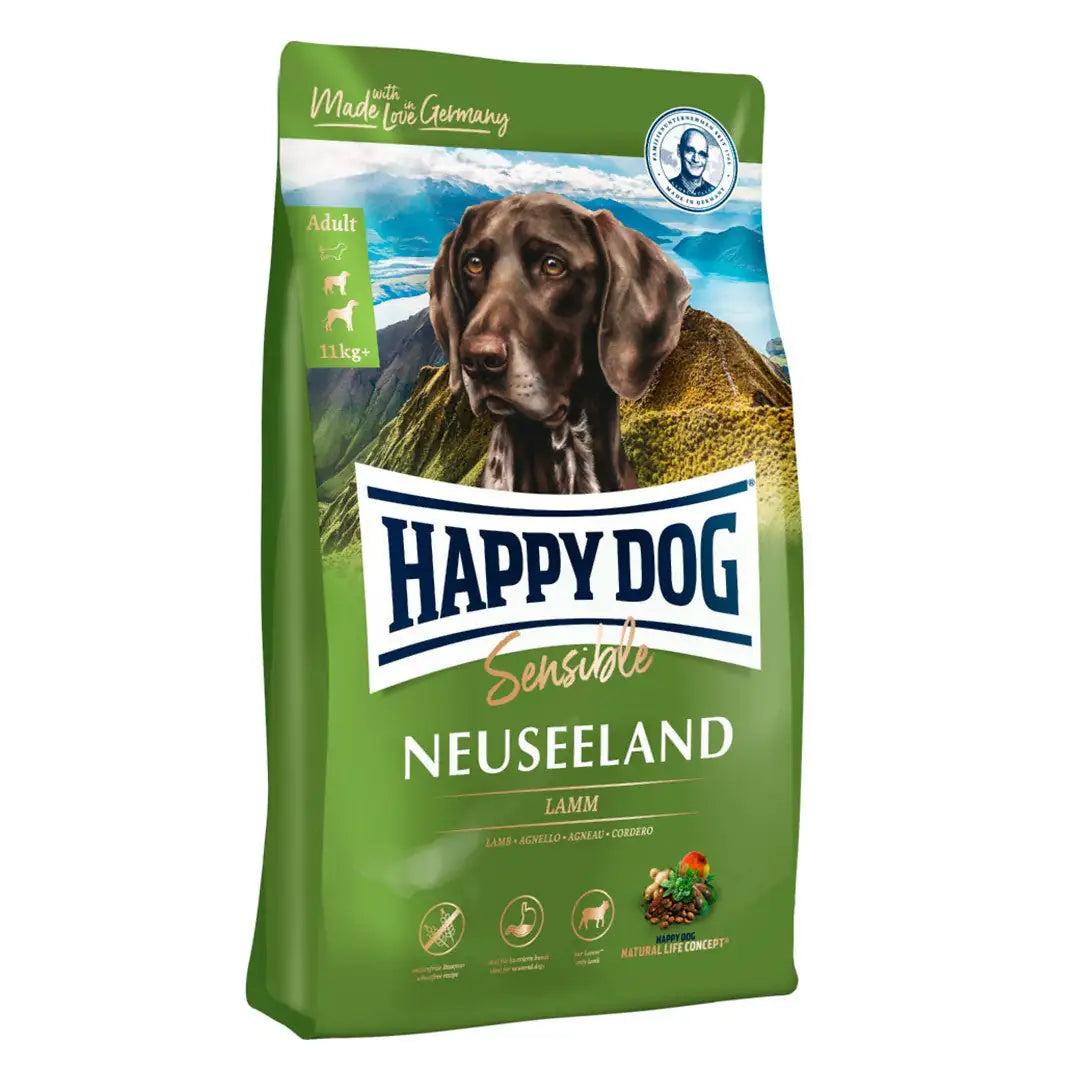 Happy Dog Sensible Medium/Large Neuseeland Grain Free Agnello   bauzaarit.myshopify.com