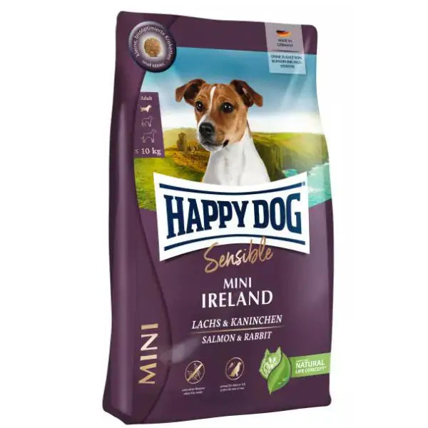 Happy Dog Sensible Mini Ireland Salmone e coniglio  800 gr (scadenza: 19/03/2026) bauzaarit.myshopify.com