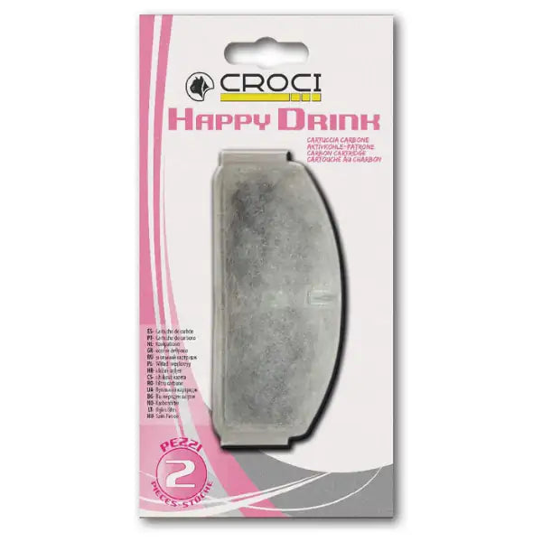 Happy Drink Cartucce di ricambio in carbone Croci  2 pezzi bauzaarit.myshopify.com