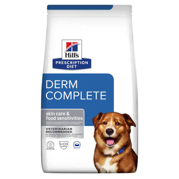 Hill's Prescription Diet Dog All Breeds Derm Complete Skin care  12 kg bauzaarit.myshopify.com