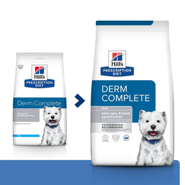 Hill's Prescription Diet Dog Mini Derm Complete Skin care   bauzaarit.myshopify.com