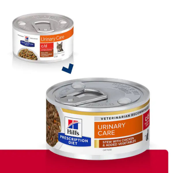 Hill's Prescription Diet Feline c/d Urinary Stress 82 gr   bauzaarit.myshopify.com