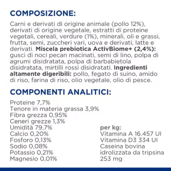 Hill's Prescription Diet Gastrointestinal Biome Stress 82 gr   bauzaarit.myshopify.com