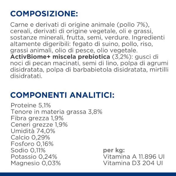 Hill's Prescription Diet Gastrointestinal Biome per cani 200 gr   bauzaarit.myshopify.com