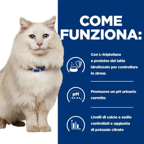 Hill's Prescription Diet c/d Multicare Stress Feline con Pesce Oceanico   bauzaarit.myshopify.com