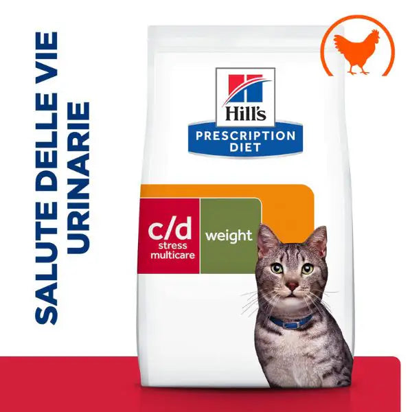 Hill's Prescription Diet c/d Urinary Stress + Metabolic Feline   bauzaarit.myshopify.com