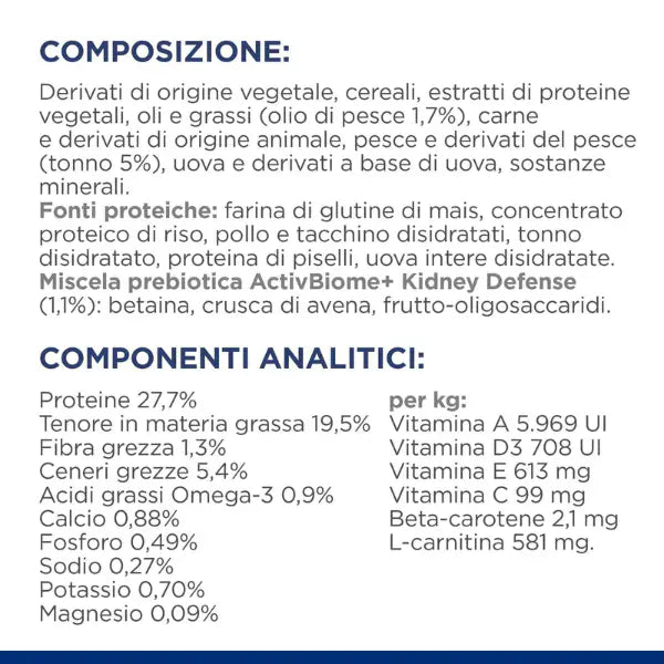 Hill's Prescription Diet k/d Feline con Salmone   Bauzaar.it