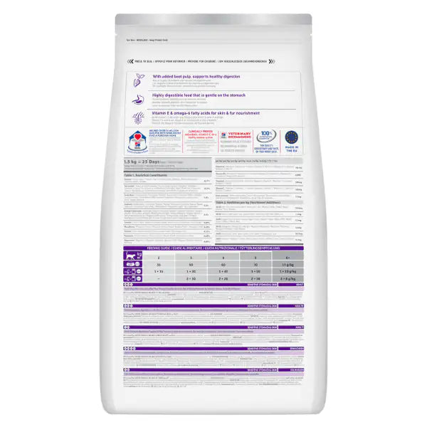Hill's Science Plan Adult Sensitive Stomach & Skin Alimento per gatti con Pollo   bauzaarit.myshopify.com