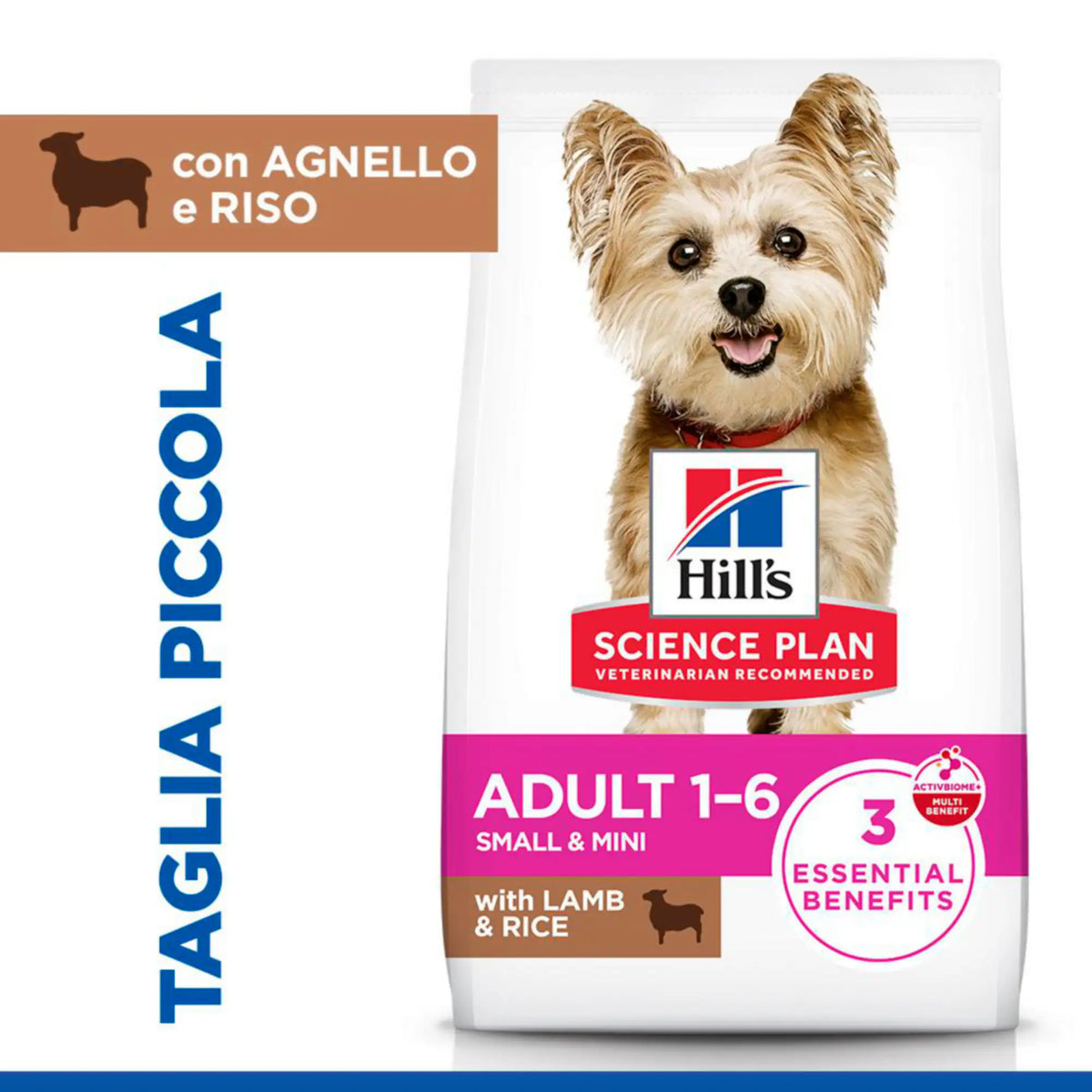 Hill's Science Plan Adult Small & Mini Breed alimento secco per cani con Agnello e riso   Bauzaar.it