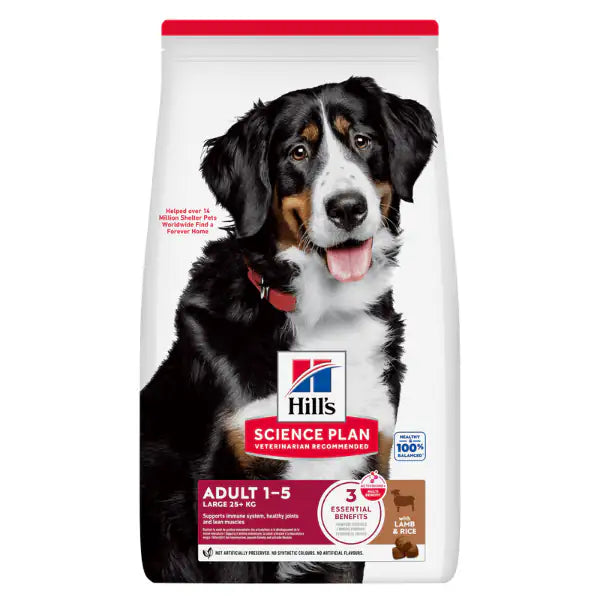 Hill's Science Plan Dog Adult Large Breeds Agnello e riso  14 kg bauzaarit.myshopify.com