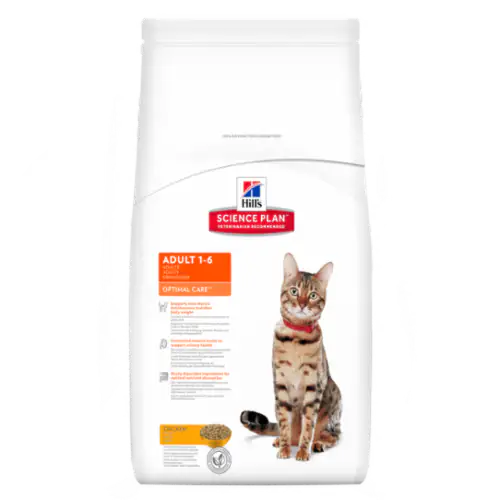 Hill's Science Plan Feline Adult Alimento per gatti con Pollo   bauzaarit.myshopify.com