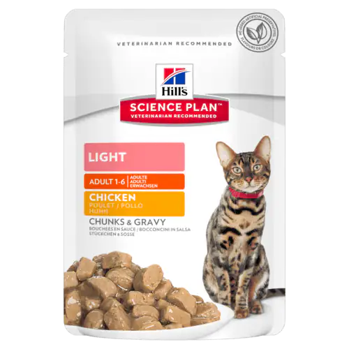 Hill's Science Plan Feline Light Adult 85 gr   bauzaarit.myshopify.com