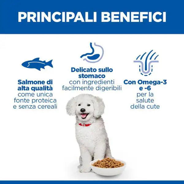 Hill's Science Plan Hypoallergenic Adult Small&Mini Dog al Salmone   bauzaarit.myshopify.com