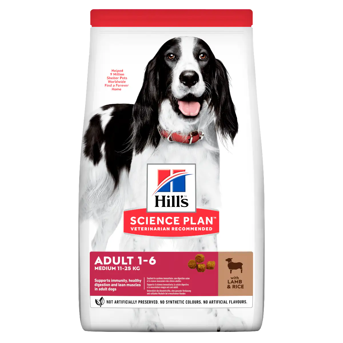 Hill's Science Plan Medium Adult Alimento per Cani con Agnello e Riso   bauzaarit.myshopify.com