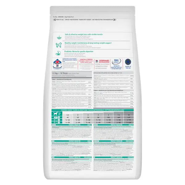 Hill's Science Plan Perfect Weight Small/Mini Adult Alimento per cani con Pollo   bauzaarit.myshopify.com