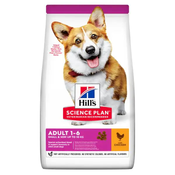 Hill's Science Plan Small & Mini Adult Alimento per cani con Pollo   bauzaarit.myshopify.com