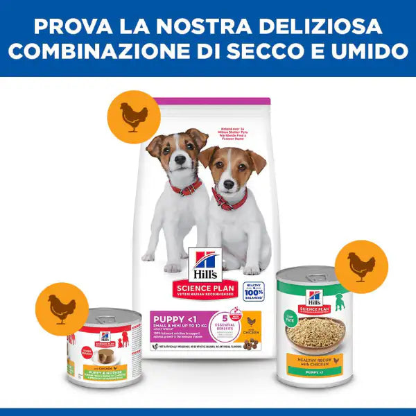 Hill's Science Plan Small & Mini Puppy Alimento per Cuccioli con Pollo   bauzaarit.myshopify.com
