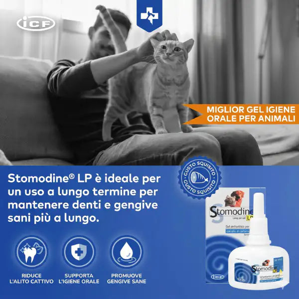 ICF Stomodine LP Gel Orale mucoadesivo per cani e gatti   Bauzaar.it