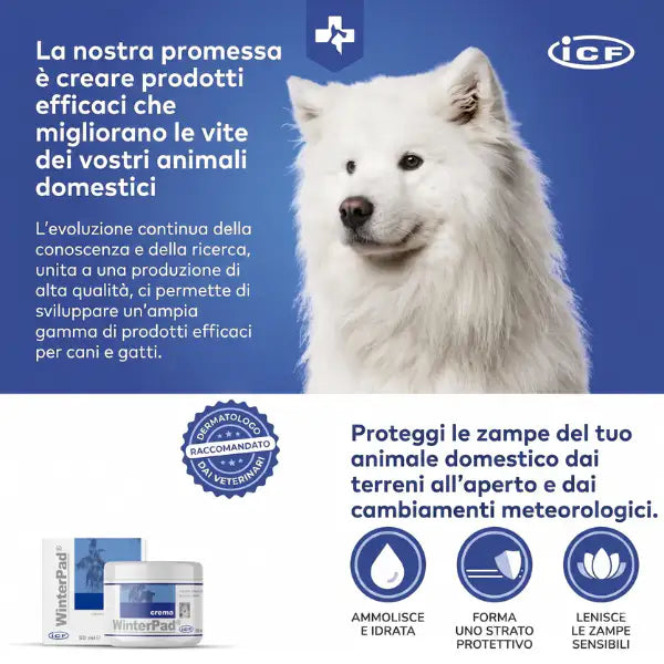 ICF Winterpad Lenitivo per cani Pomata per cani e gatti   Bauzaar.it