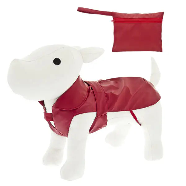 Impermeabile per cani con pochette Pocket Ferribiella   bauzaarit.myshopify.com
