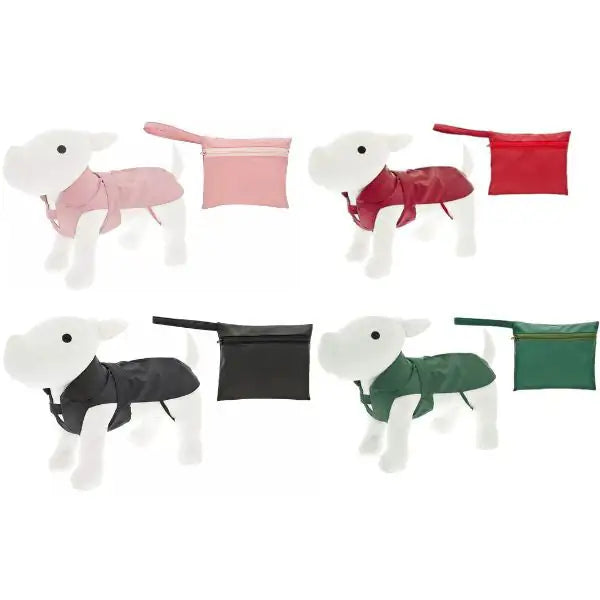 Impermeabile per cani con pochette Pocket Ferribiella   bauzaarit.myshopify.com