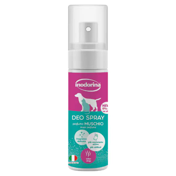 Inodorina Deo Spray Deodorante 150 ml  Muschio bianco Bauzaar.it