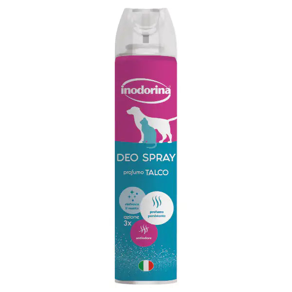 Inodorina Deo Spray Deodorante  300 ml - Talco bauzaarit.myshopify.com