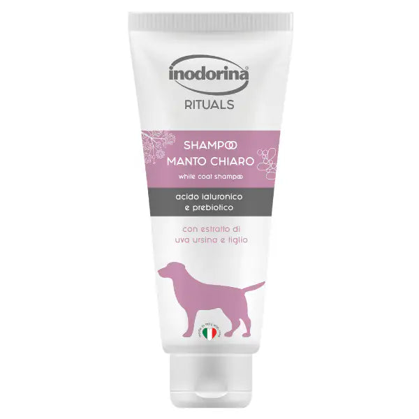 Inodorina Dog Shampooing shampoo per cani con filtro UV  250 ml - Manto bianco bauzaarit.myshopify.com